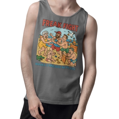 TANK TOP WAKACYJNY  Freak Fight Plaża